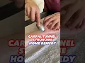 Carpal tunnel syndrome remedy