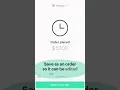 Register orders by table with Kyte