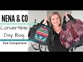 Nena and Co Convertible Day Bag Size Comparison