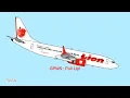 Download Lagu Lion Air Flight 610 + Ethiopian Airlines Flight 302 Crash animation CVR [FCPCI]