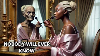 she never took off her makeup until he locked the door on their wedding night 