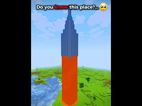 Minecraft Do You Know This Place?...💀#shorts