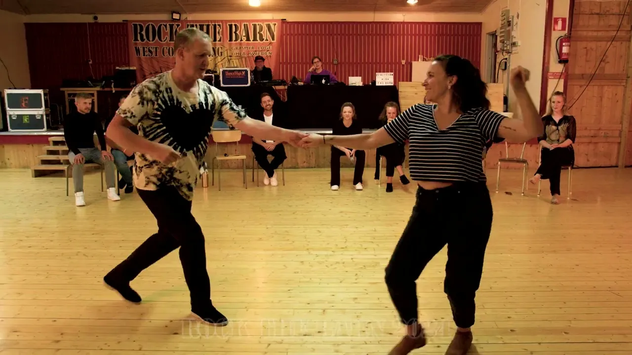 Chuck Brown & Torri Zzaoui - Invitational Jack&Jill - Rock The Barn 2024
