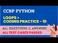 Loops Coding Practice - 10