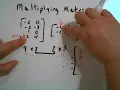 multiplying matrices example 1