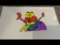 I made a SpongeBob animation cel