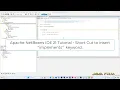 Apache NetBeans IDE 21 Tutorial - Short Cut to insert implements keyword