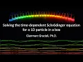 Solving the Time-dependent Schrodinger Equation for the 1D Particle in a Box