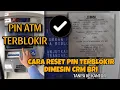 Reset PIN ATM/Debit karena terblokir tanpa harus ke kantor (Reissue PIN) di mesin CRM BRI 2024