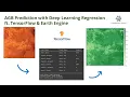 Above Ground Biomass Prediction using Deep Learning Regression with Earth Engine and Tensorflow