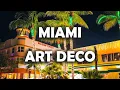Amazing Miami Architecture Art Deco District in South Beach