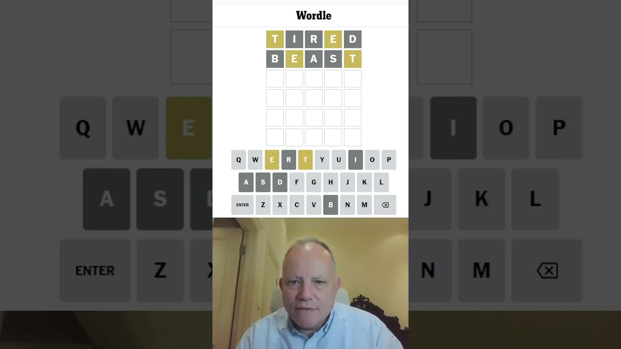 Wordle in a Minute - 10th August 2023