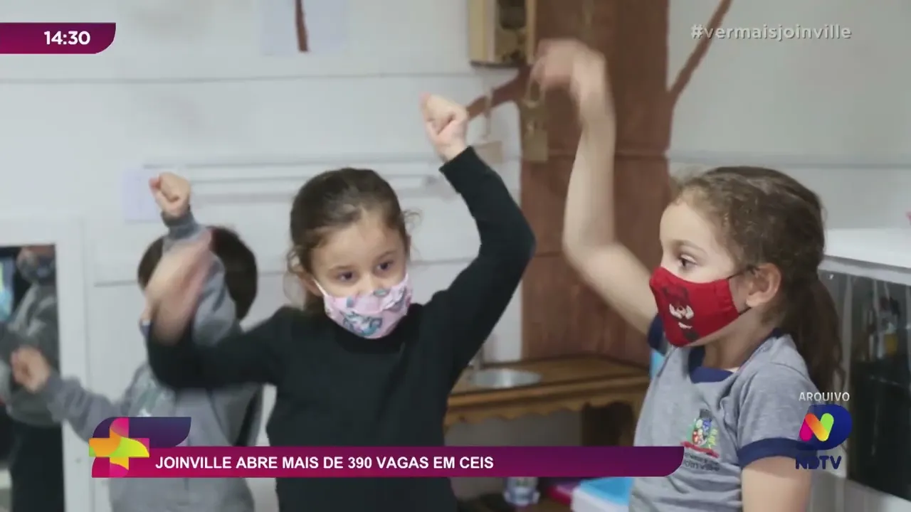 Joinville abre mais de 390 vagas em CEIs