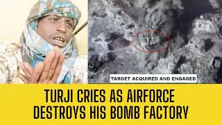 breaking turji in tears bandit bomb factory destroyed by naf airstrikes in zamfara 