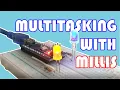 How to use millis function to multitask in arduino code