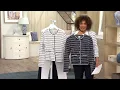 NIC ZOE Mixed Up Sweater Jacket on QVC