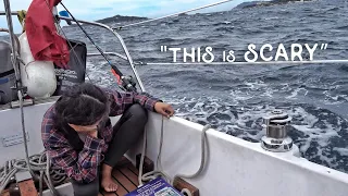 PUSHING THE LIMITS of an OLD BOAT (Caught in a Mistral (Again)) | Wildlings Sailing