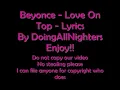 Beyonce - Love On Top - Lyrics (High Quality)