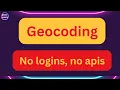Geocoding in R Address-to-Coordinates Made Easy - No APIs No Hassle