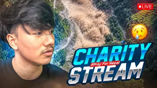 Charity Stream For Nepal Flood Relief | #freefire #mikeyff