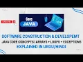 Java Lecture Arrays Loops Exception Handling Conditional Statements User Input in Java