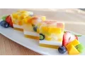 Agar Jelly Fruit Cake Recipe - Hot Thai Kitchen