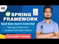 Send Data View to Controller Practical Spring C Tutorials