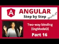 Two-way Data Binding Example in Angular ngModel Telugu
