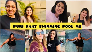 swimming pool me raat ke 3 bje akeli ladkiya in khufiya villa goa to mumbai sunita pandey vlogs