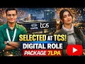 TCS - Selected in TCS Digital Complete Interview Experience Get Job in TCS