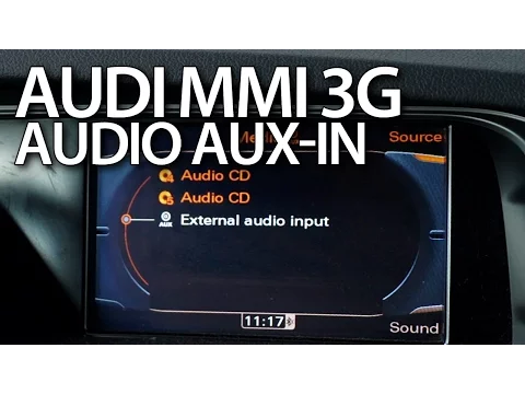 Download MP3 How to activate audio AUX in Audi MMI 3G (A1 A4 A5 A6 A7 A8 Q3 Q5 Q7)