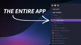 I built an app using a single index php file here s how it went