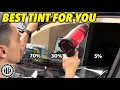 What Is The PERFECT Window Tint Percentage For YOU - The Tint Factory
