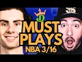 NBA DFS Monday DraftKings NBA MUST PLAYS NBA DFS Picks
