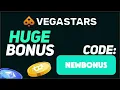 VegaStars Promo Code NEWBONUS - 100 Deposit Bonus 50 Free Spins