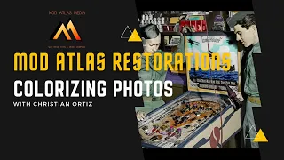 how to easily colorize a black and white photo a modern look with christian ortiz