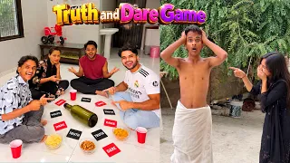 Playing Truth and Dare Challenge With Family 🔥 
