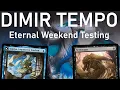 Lagu Sweaty Eternal Weekend Testing with Legacy Dimir Tempo. MTG