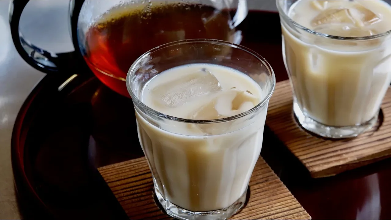 Iced Hojicha Milk Tea Recipe - Japanese Cooking 101