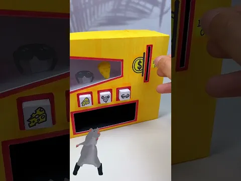 DIY Blind Box Vending Machine _ #diy#craft #handmade