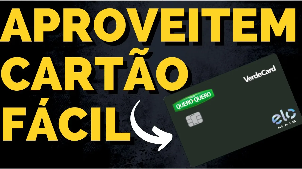 ????CARTÃO DE CRÉDITO QUERO QUERO BANDEIRA ELO DE FÁCIL APROVAÇÃO