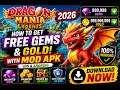 Dragon Mania Legends 2026 - How to Get Free Gems Gold with Mod APK iOS Android