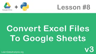 Google Drive API in Python Import Excel files as Google Sheets