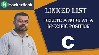 HackerRank Data Structures Delete a node