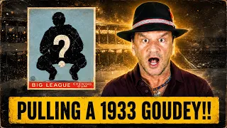 We Pulled an Original 1933 Goudey