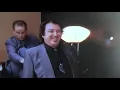 A scene from Cop and a Half Crime boss sings an oldie