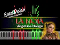 Download Lagu Angelina Mango - La Noia 🇮🇹 Italy (Eurovision 2024) [piano tutorial + sheet piano]