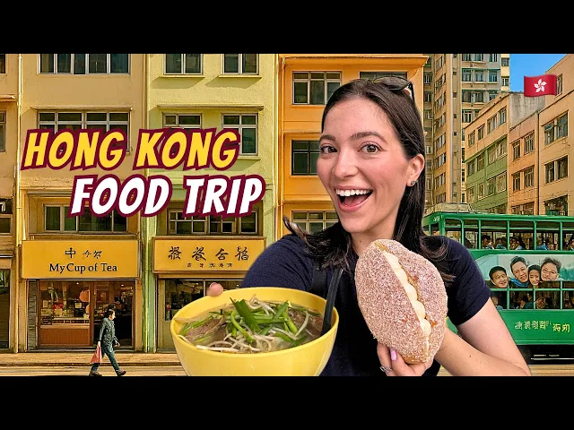 Crazy HONG KONG Food Tour 🇭🇰 (I ONLY ate LOCAL food!)