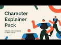 2D Character Animation Explainer Toolkit - Editable Template for After Effects