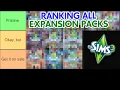 Ranking ALL Sims 3 Expansion Packs
